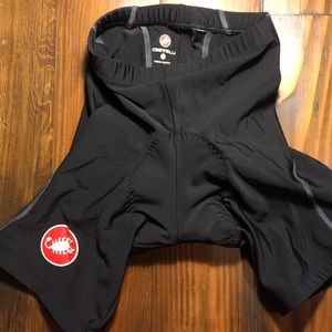 Castelli Nero Bicycling Cycling Shorts Vintage Sm
